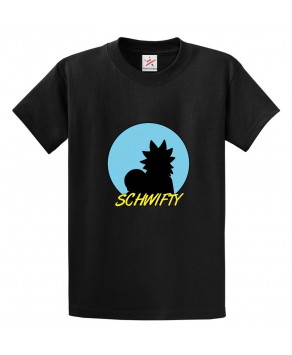 Schwifty Scientist Unisex Kids and Adults T-Shirt For Animated Cartoon Fans